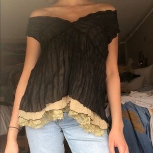 Vintage lacy top